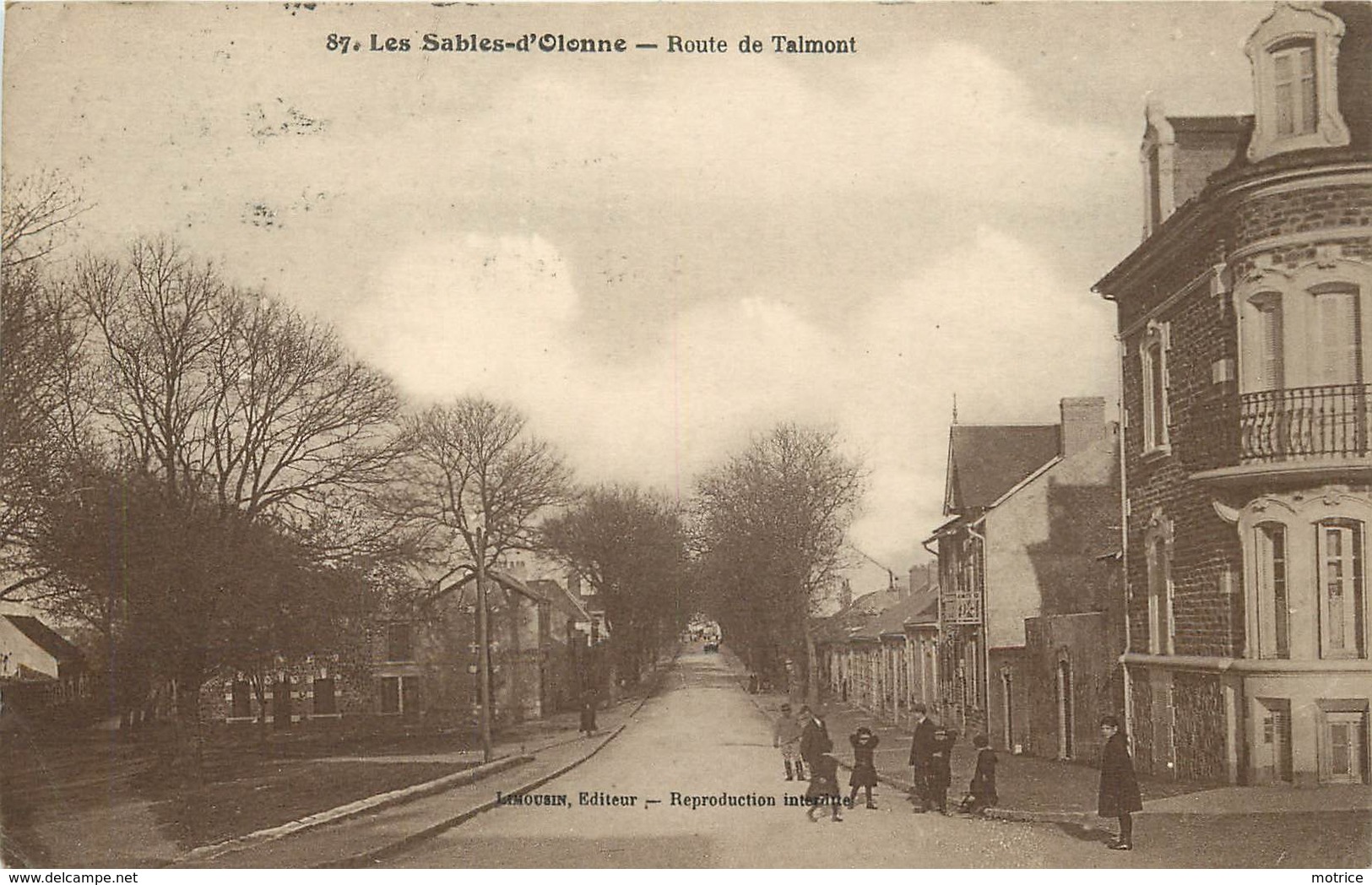 LES SABLES D'OLONNE - Route De Talmont. - Sables D'Olonne