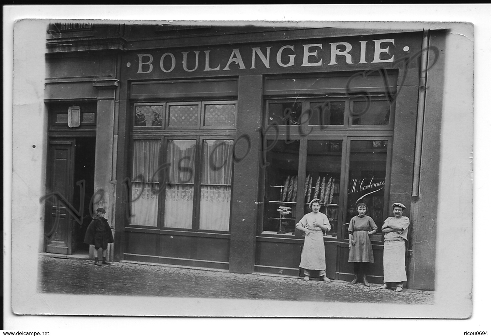 PENDANT 15 JOURS Puis Retrait De La Vente !! Carte Photo - LYON 7 - 46 Rue Chevreul - Boulangerie - Lyon 7