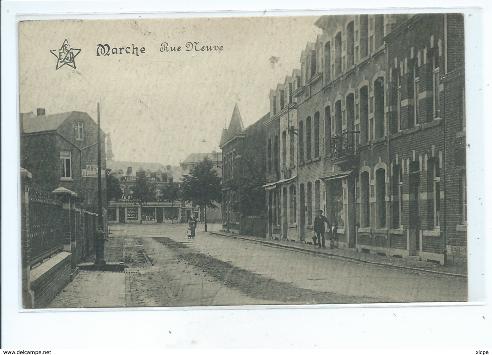 Marche En Famenne Rue Neuve ( Cachet Militaire Militärische Uberwachungstelle Marche ) ( Observatoire Militaire ) - Marche-en-Famenne