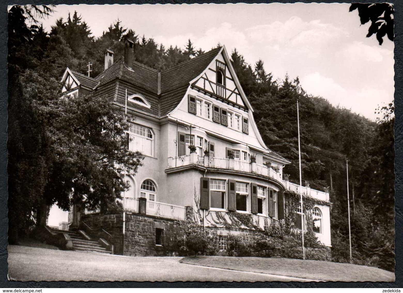 C9833 - Gummersbach Mühlensessmar - Landschulheim - Siebensternfotokarte Paul Sprenger - Gummersbach