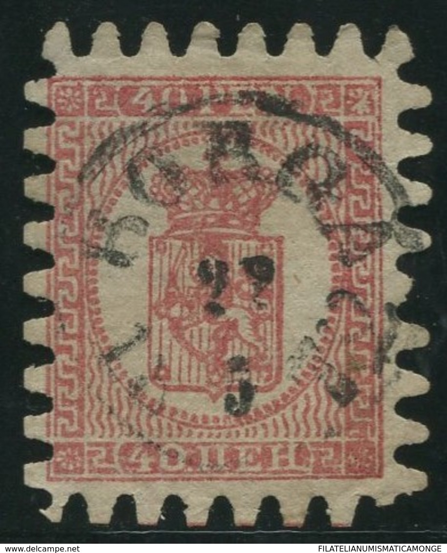 Finlandia 1866  Yvert Tellier  9 Muy Bonito US - Autres & Non Classés