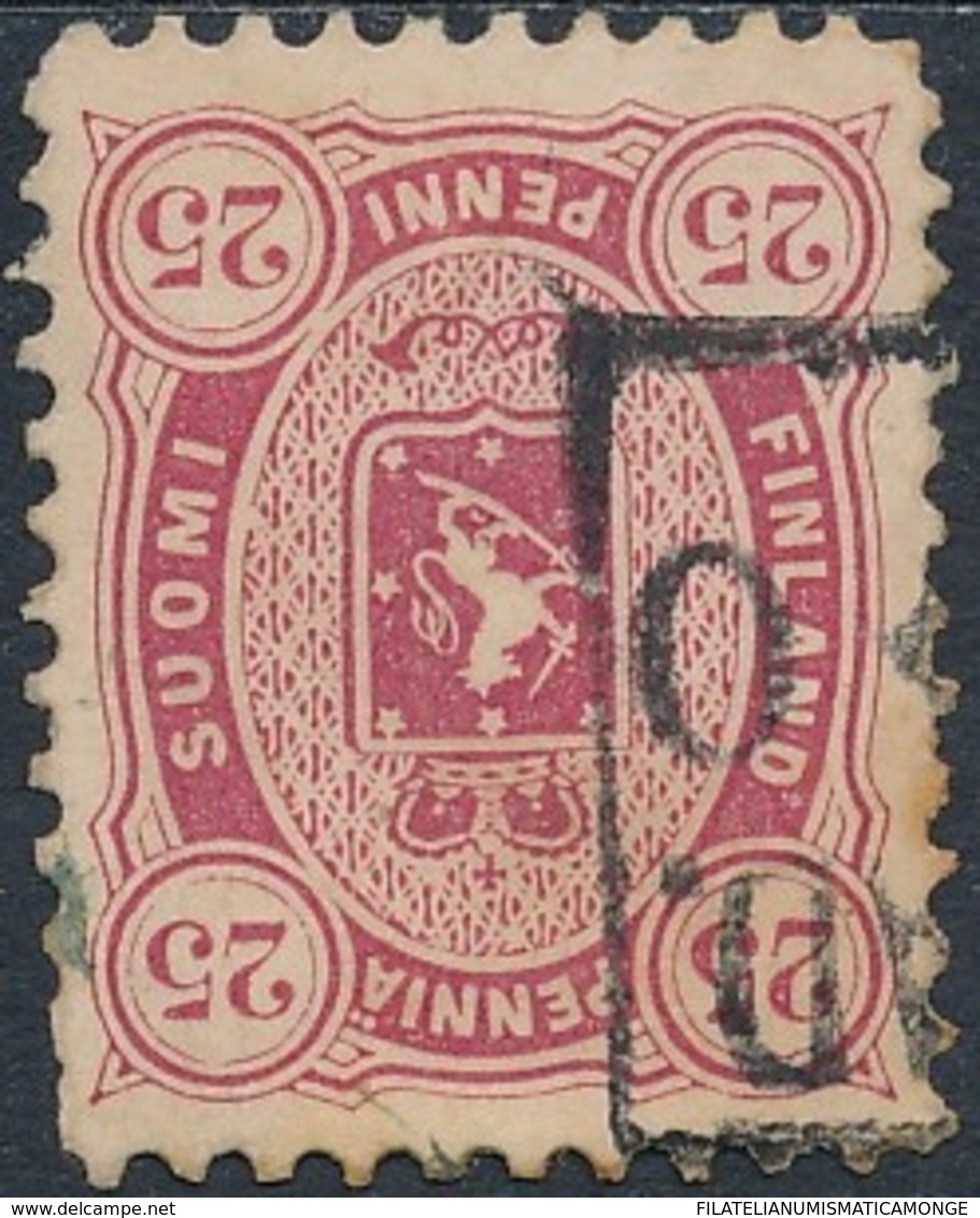 Finlandia 1875  Yvert Tellier  17a Escudo 25 Penniä US - Other & Unclassified
