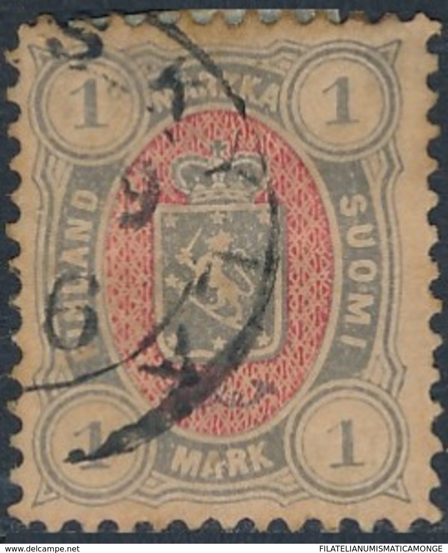 Finlandia 1889  Yvert Tellier  33 Escudo US - Autres & Non Classés