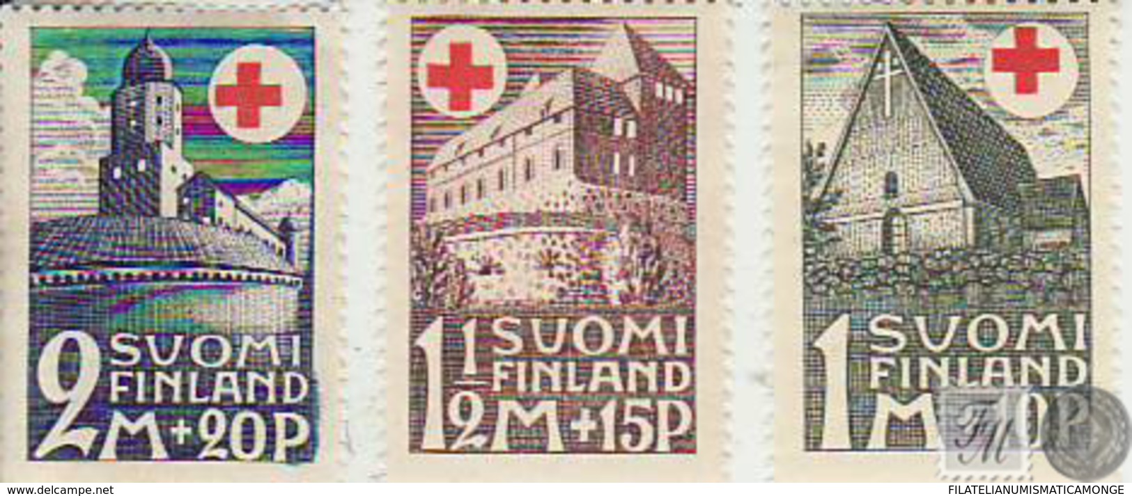 Finlandia 1931  Yvert Tellier  161/63 Emitido A Favor De La Cruz Roja */NH - Andere & Zonder Classificatie