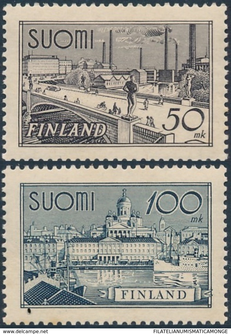 Finlandia 1942  Yvert Tellier  251/52 Serie (*) - Other & Unclassified