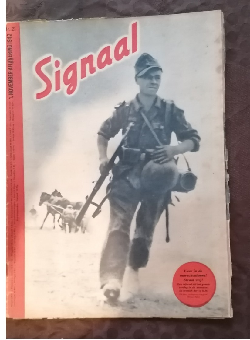 Magazine Signal Allemand Ww2 - 1 Er November Aflevering 1942 - 1939-45