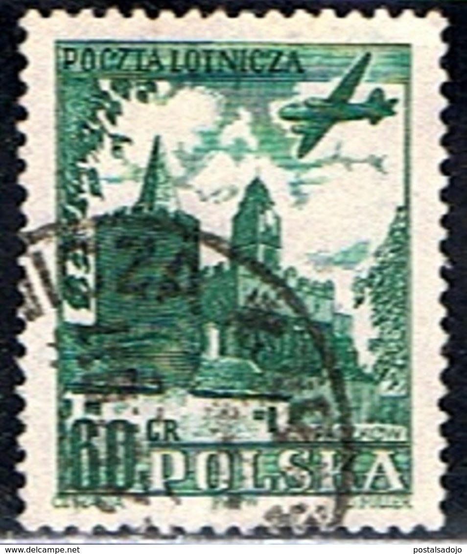 (POL 393) POLAND  // YVERT 34 // 1954 - Oblitérés