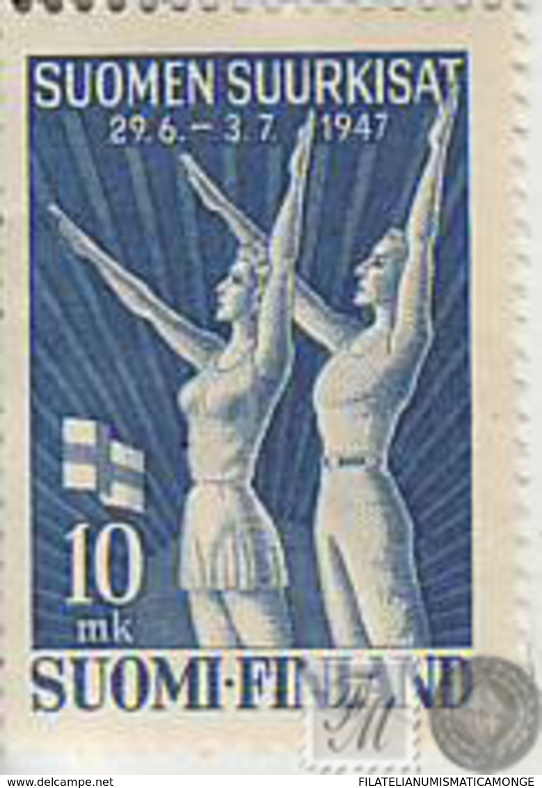 Finlandia 1947  Yvert Tellier  322 Gimnasia  */NH - Sonstige & Ohne Zuordnung