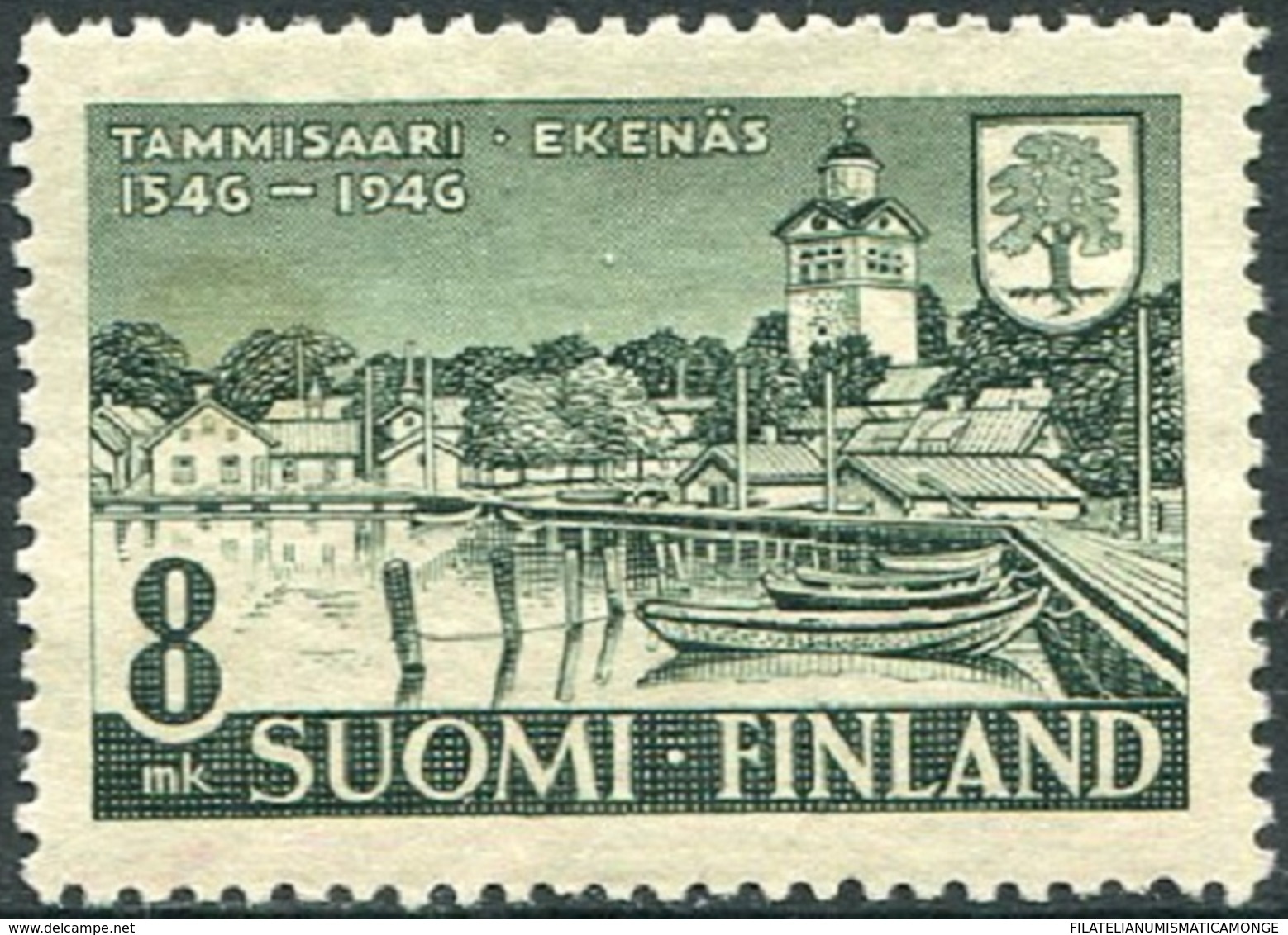 Finlandia 1946  Yvert Tellier  319 Barcos  ** - Autres & Non Classés