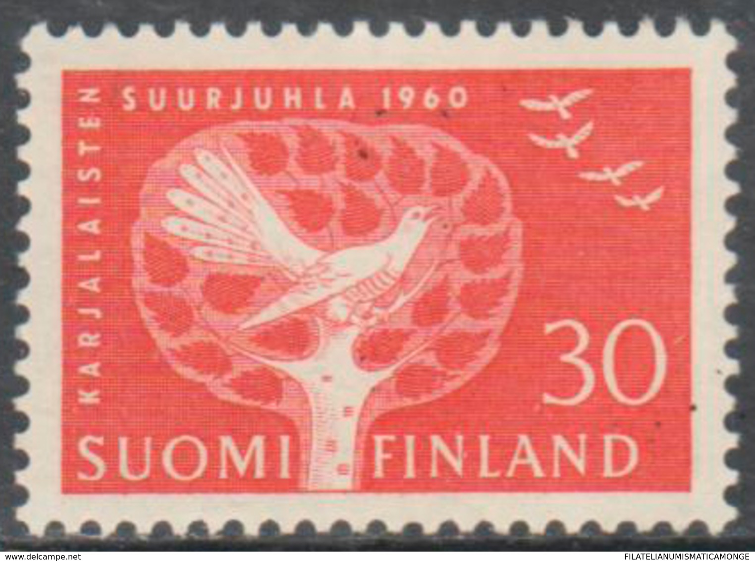 Finlandia 1960  Yvert Tellier  497 Festiva Nacional  ** - Otros & Sin Clasificación