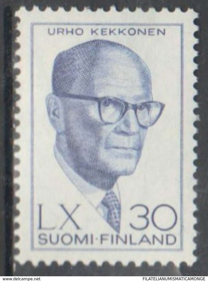 Finlandia 1960  Yvert Tellier  500 Presidente Urho Kekkonen ** - Otros & Sin Clasificación