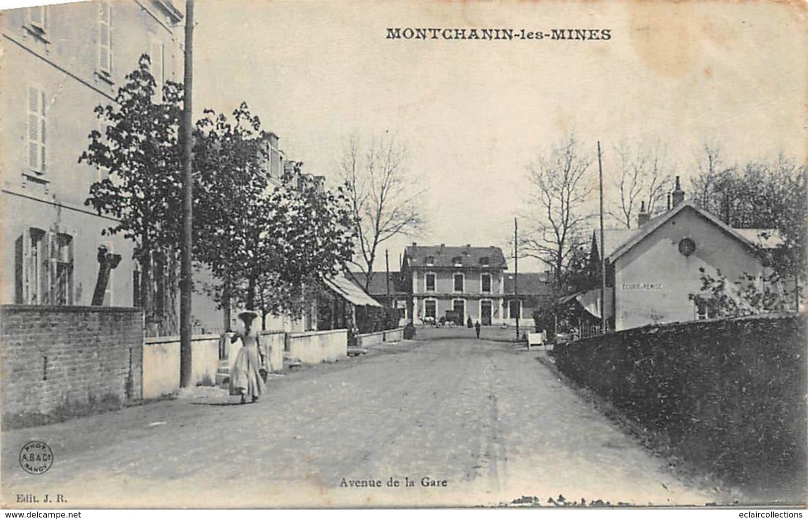 Montchanin Les Mines            71     Avenue De La Gare       (voir Scan) - Autres & Non Classés