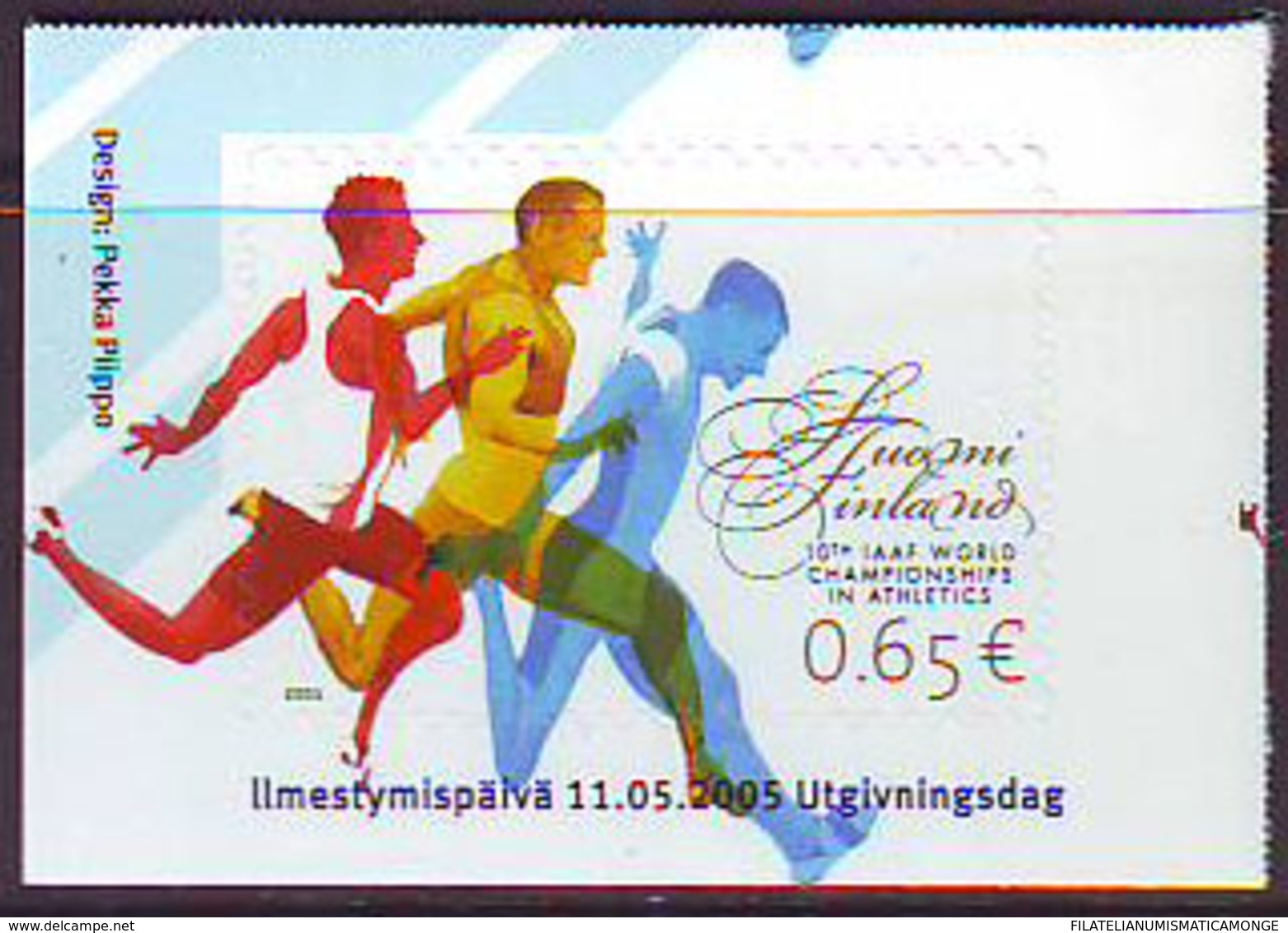 Finlandia 2005  Yvert Tellier  1714 10 Campeonato Inter. De Atletismo ** - Unused Stamps