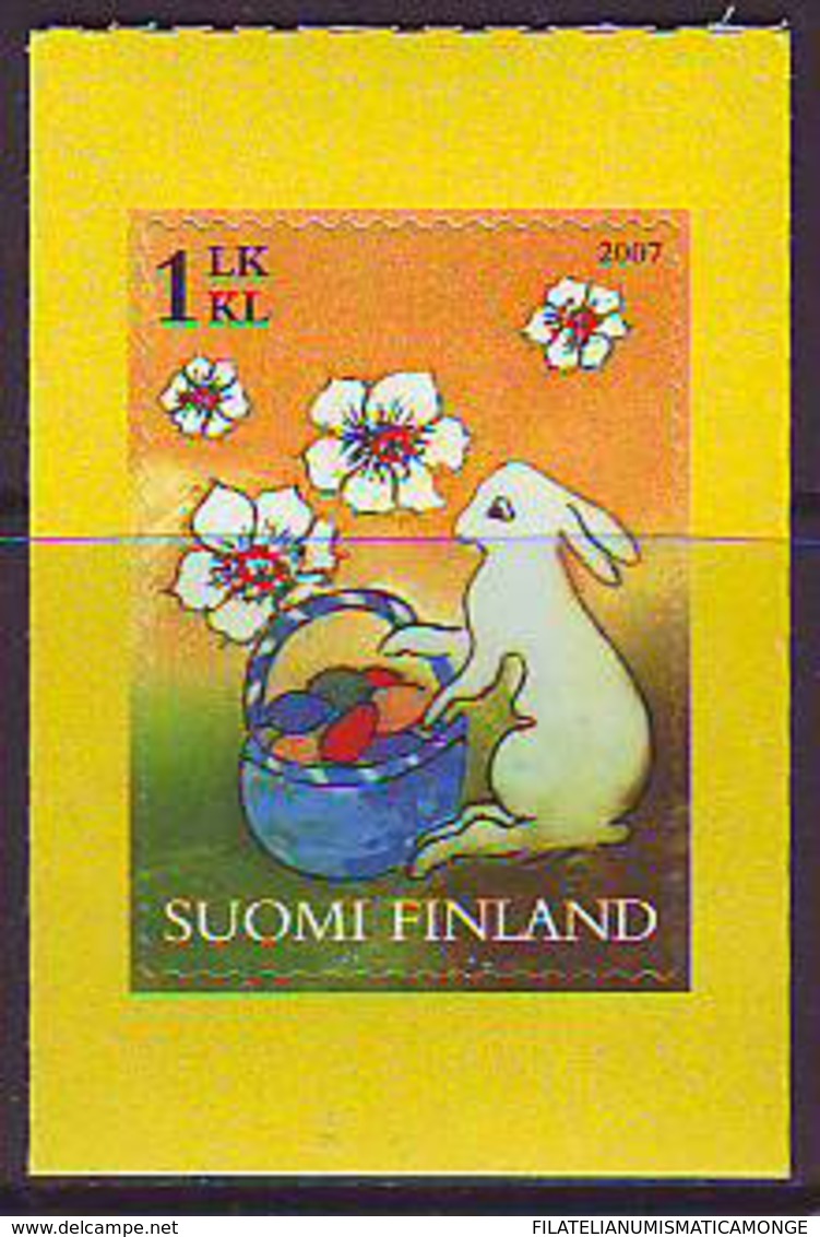 Finlandia 2007  Yvert Tellier  1807 Conejito De Pascua ** - Unused Stamps