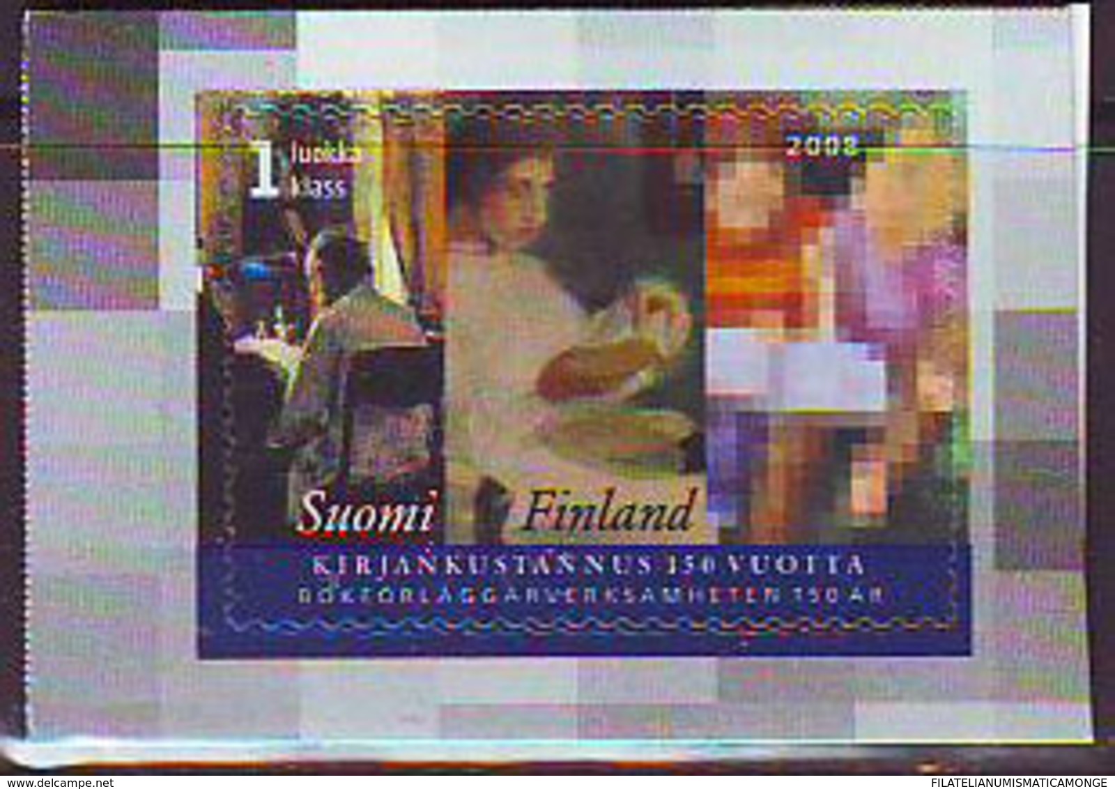 Finlandia 2008  Yvert Tellier  1864 150 Aniv.Editores Fin. ** - Ongebruikt