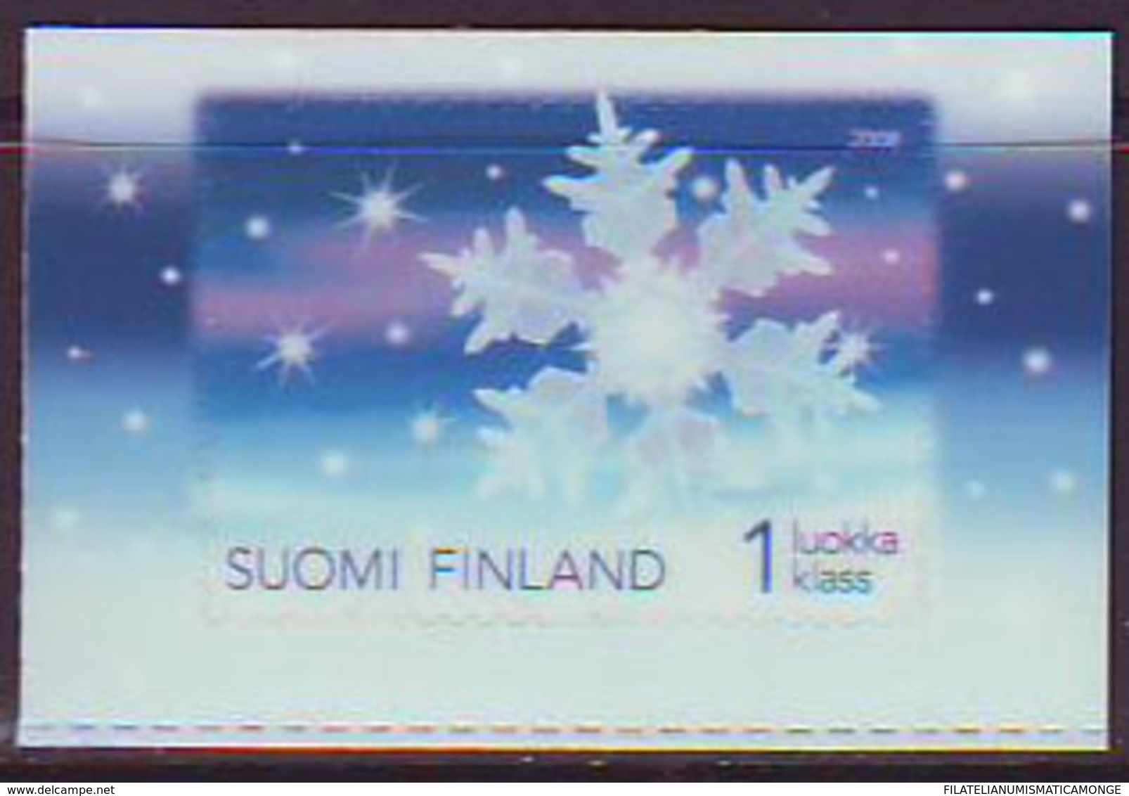 Finlandia 2008  Yvert Tellier  1906 Navidad/1ª Clase/adorno ** - Unused Stamps