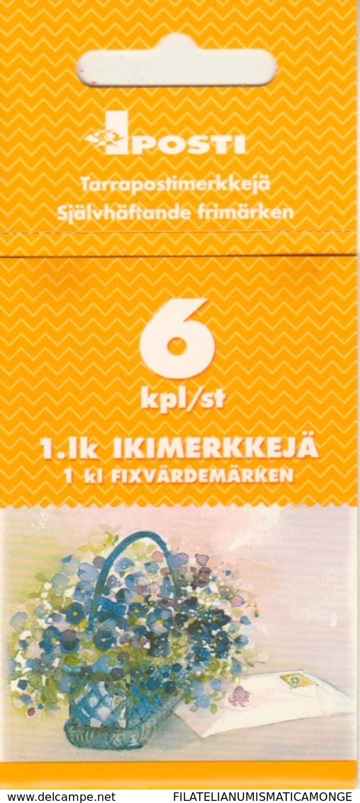 Finlandia 2001  Yvert Tellier  1512.C Flores Navideñas  ** - Unused Stamps