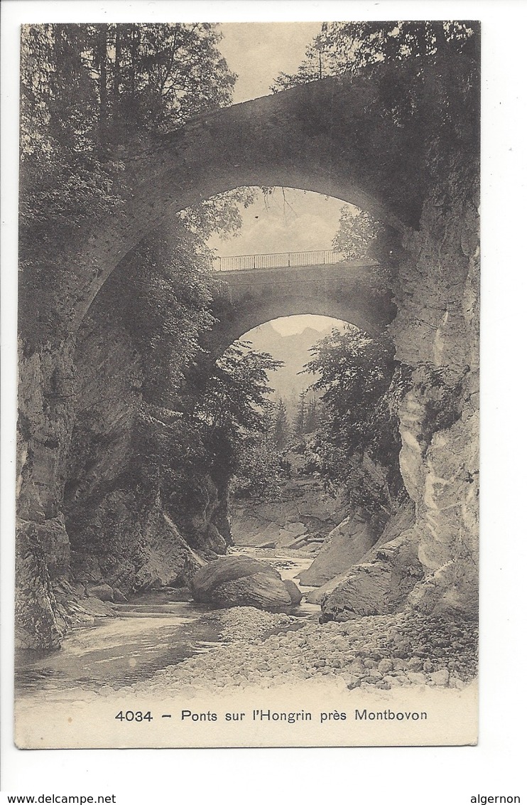 23664 - Ponts Sur L'Hongrin Près Montbovon - Montbovon
