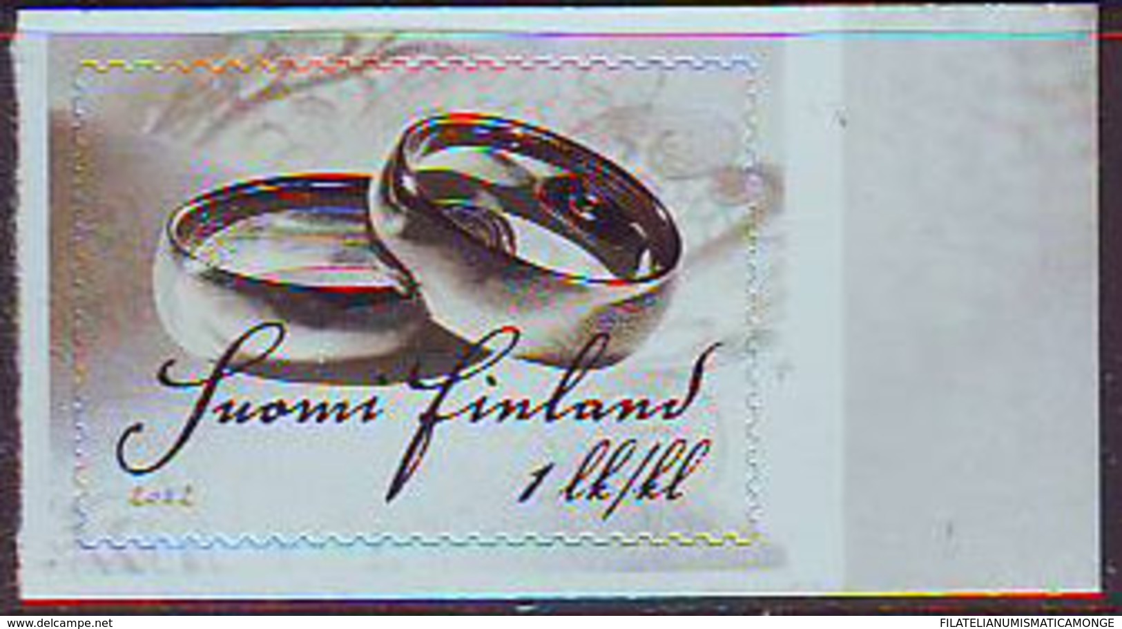 Finlandia 2012  Yvert Tellier  2142 Sello Para Bodas - Adh. ** - Neufs