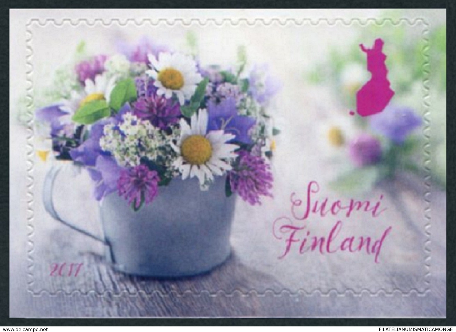 Finlandia 2017  Yvert Tellier  2465 Flores De Veranos  ** - Neufs