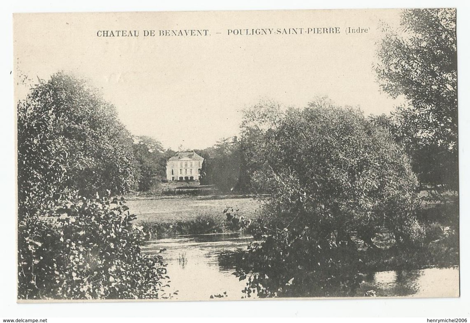 36 Indre - Pouligny Saint Pierre Chateau De Benavent - Other & Unclassified