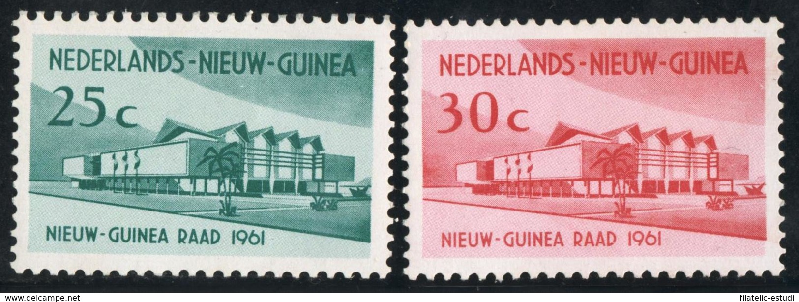 VAR1 Nueva Guinea Holandesa  Dutch New Guinea  Nº 62/63  1961  MNH - Otros & Sin Clasificación