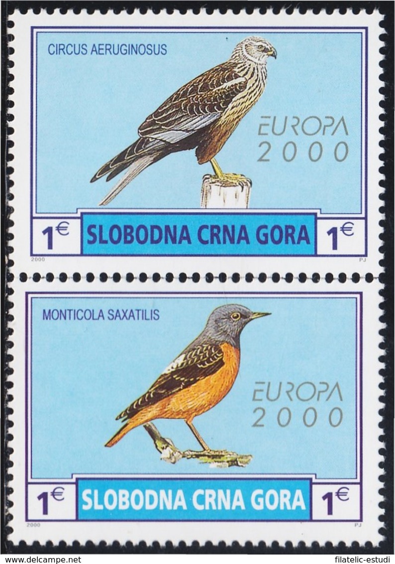 Montenegro SN 2000 Aves Pájaros Birds MNH - Otros & Sin Clasificación