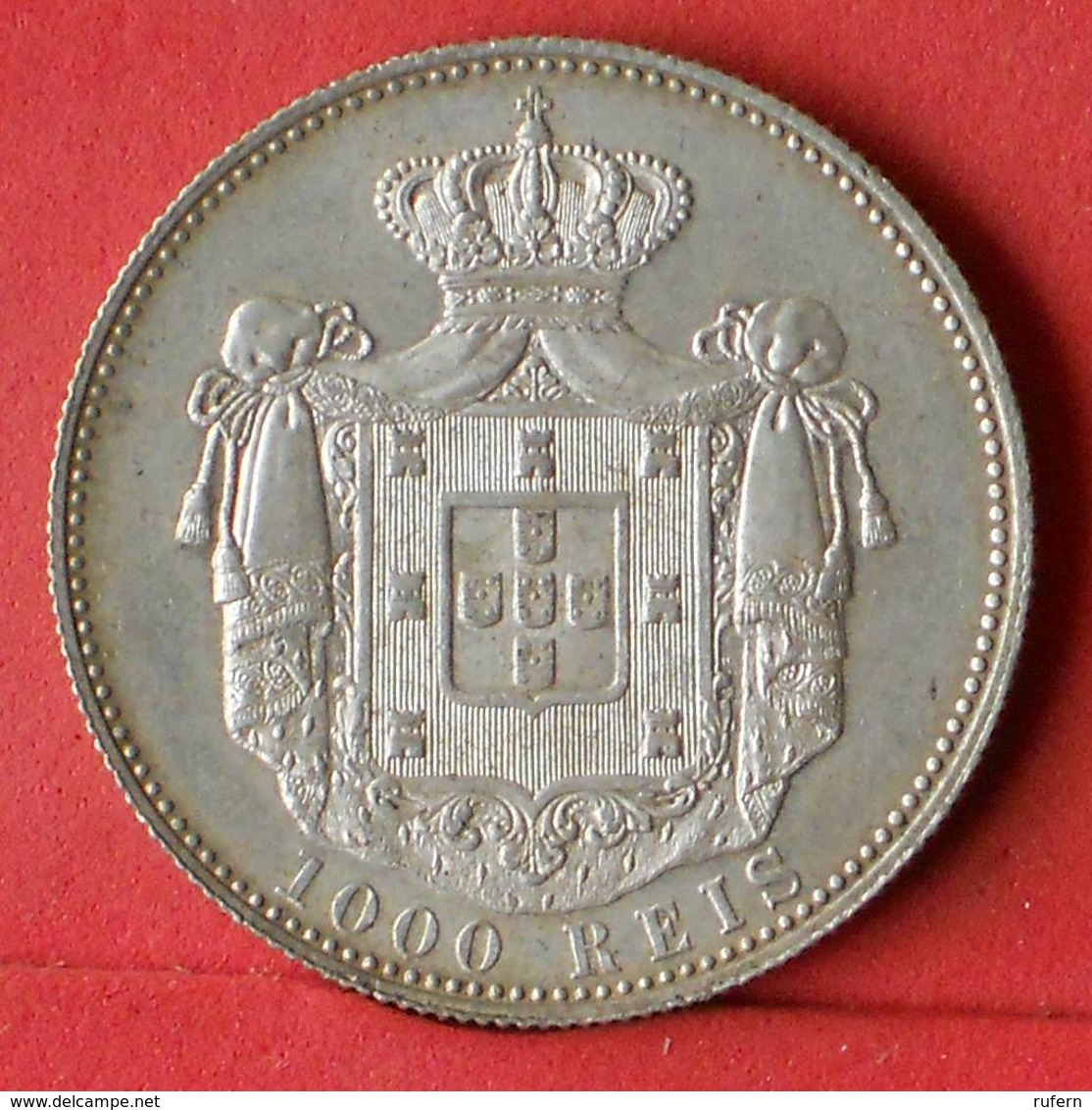 PORTUGAL 1000 REIS 1899 - *SILVER*   KM# 540 - (Nº32499) - Portugal