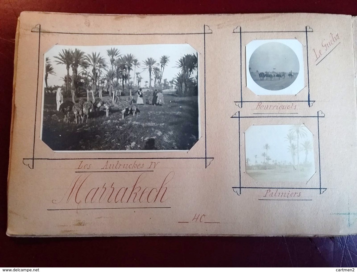 MAROC GUERRE 1918 MARRAKECH AZILAL LE GUELIZ MAURESQUE LE GUELIZ CAMION - Marrakesh