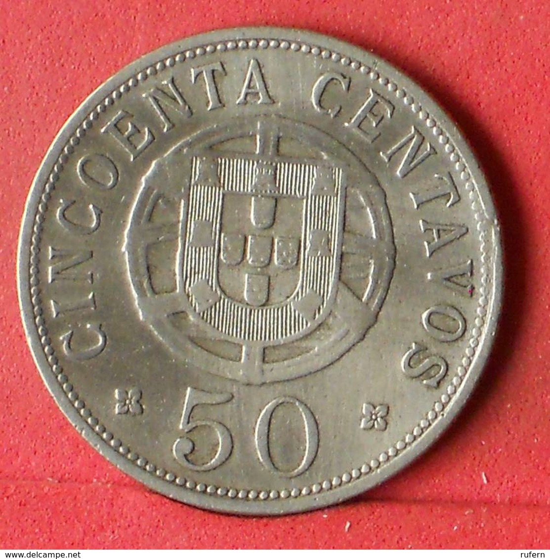 ANGOLA 50 CENTAVOS 1927 -    KM# 69 - (Nº32516) - Portugal