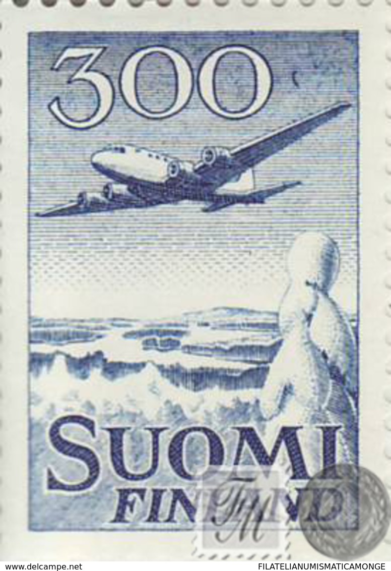 Finlandia 1958  Yvert Tellier - Aereo    4 Avión */NH - Andere & Zonder Classificatie