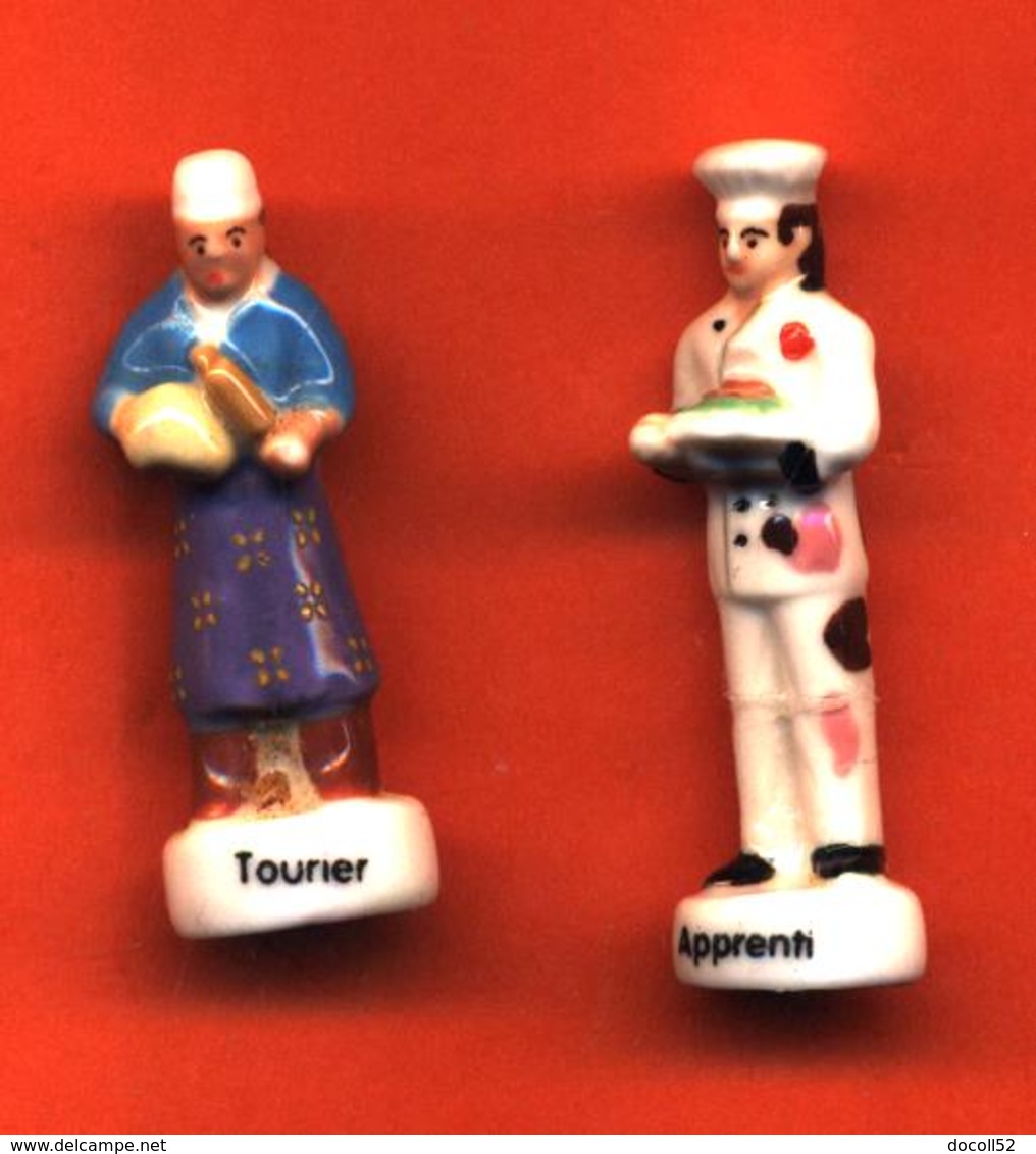 Lot De 2/10 Feves De La Série Metiers Boulangers 2010 - Personnages