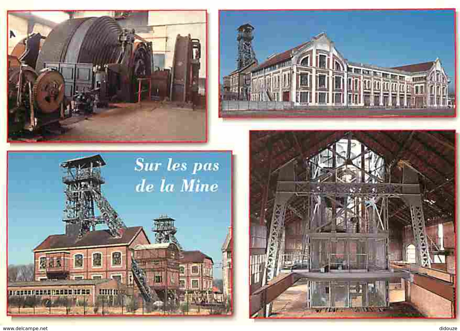 62 - Pas De Calais - Bassin Minier - Sur Les Pas De La Mine - Multivues - Un Siège D'extraction - Carte Neuve - Voir Sca - Altri & Non Classificati