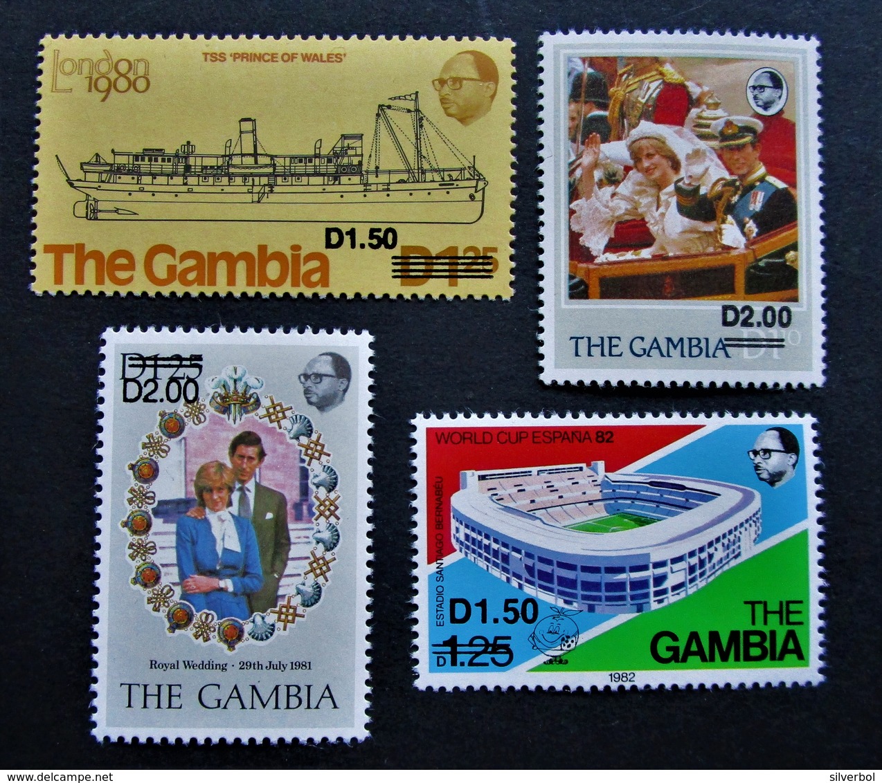 B3381 - Gambia - 1983 - Mich. 496-499 - MNH - Gambia (1965-...)