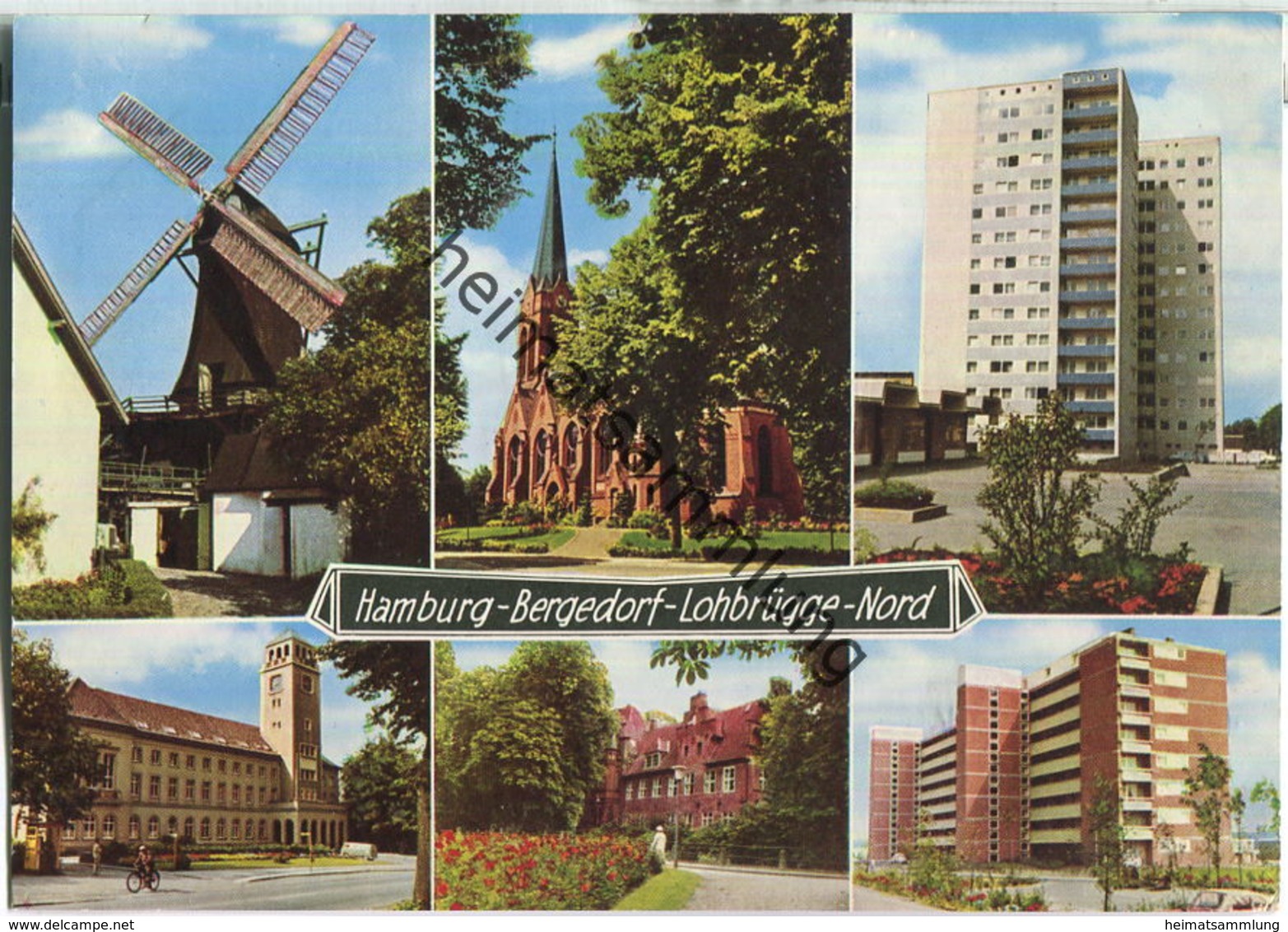 Hamburg-Bergedorf - Lohbrügge-Nord - Verlag Rud. Reher Hamburg - Bergedorf