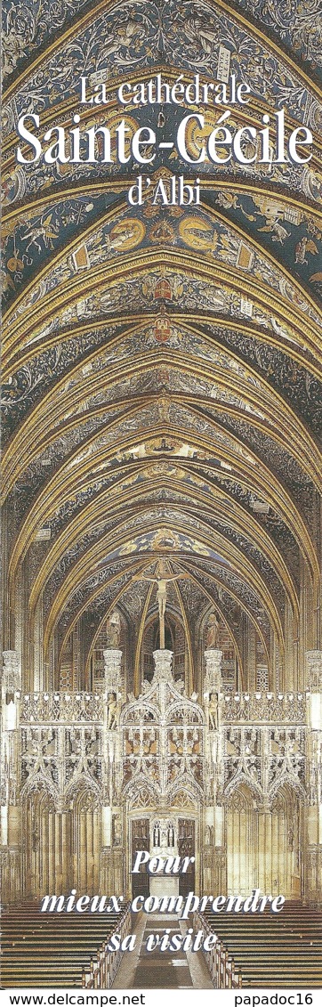 Dépliant - La Cathédrale Sainte-Cécile D'Albi - Pour Mieux Comprendre Sa Visite - Cuadernillos Turísticos