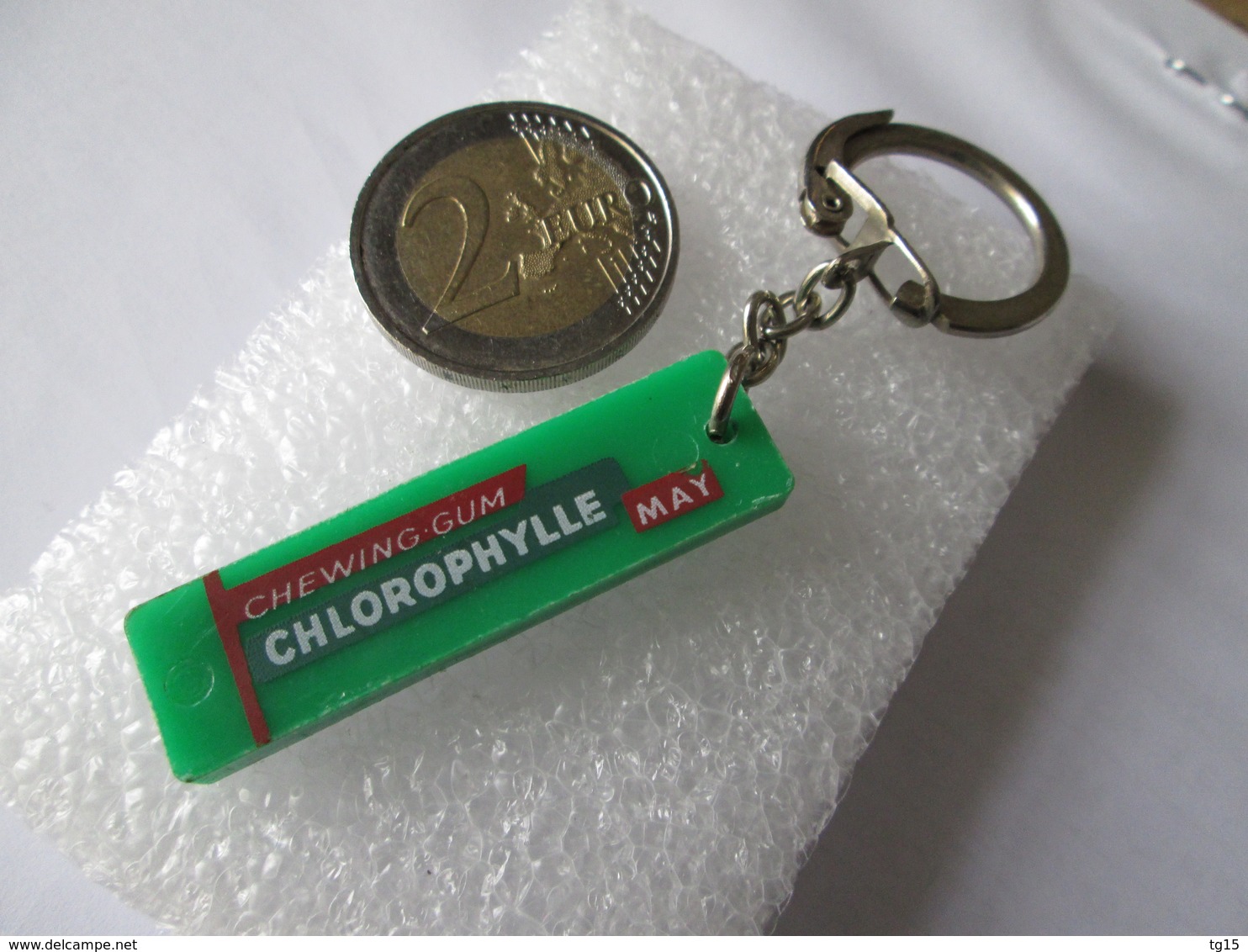 Porte Clef   Chewing Gum  Chlorophylle  May - Porte-clefs