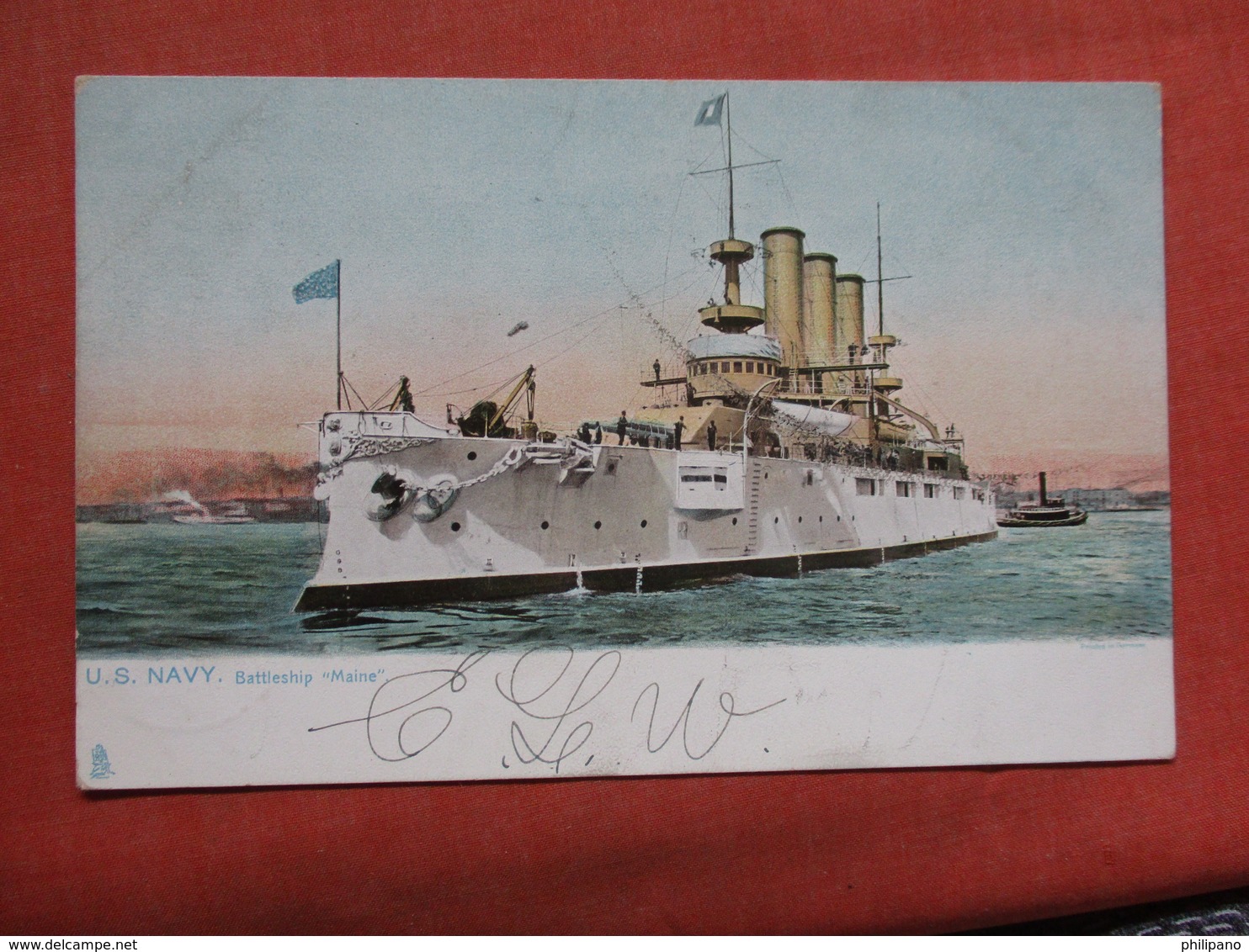 Tuck Series  Battleship Maine >  Ref 3737 - Guerra