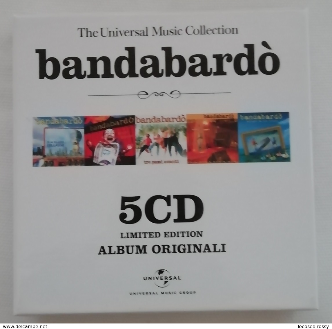 Rox  CD Bandabardò -  The Universal Music Collection -  5 CD -  Come Nuovi - Country & Folk