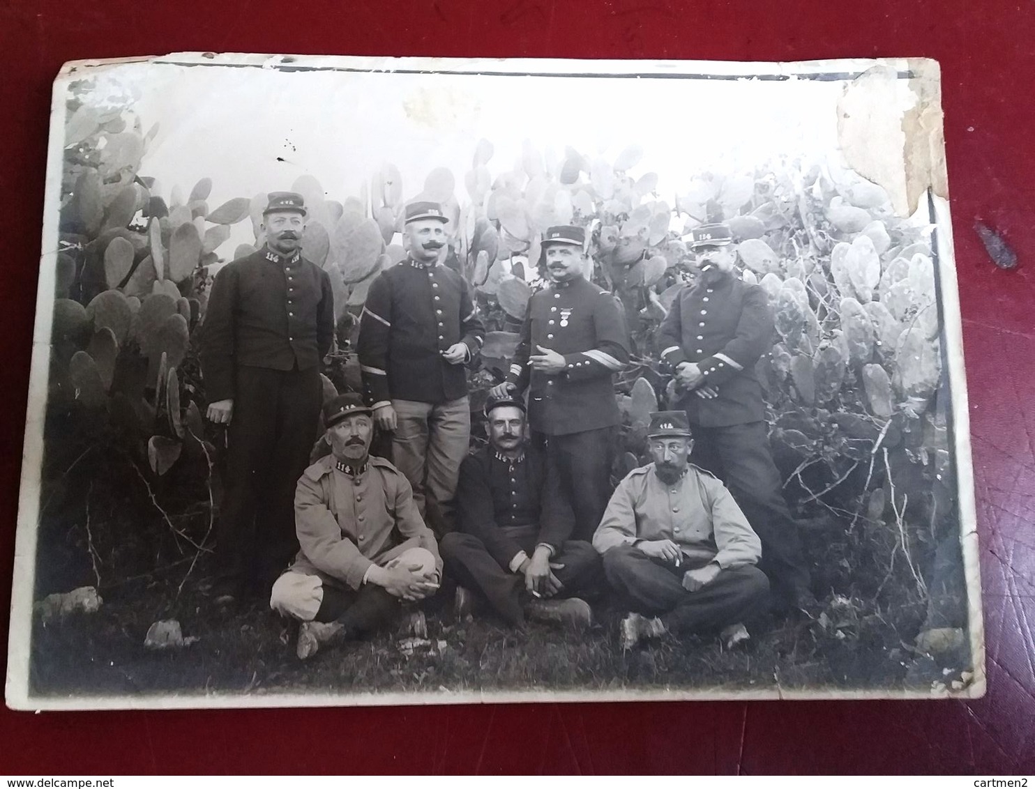 MAROC GUERRE 1918 114e REGIMENT TERRITOTAIL D'INFANTERIE EL BOROUDJ CAPORAL AZILAL MARRAKECH - Oorlog, Militair