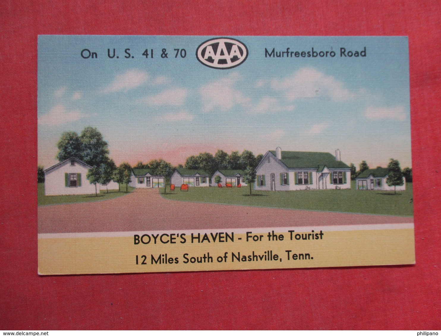 Boyce's Haven  12 Mile South Of Nashville  Tennessee   Ref 3738 - Nashville