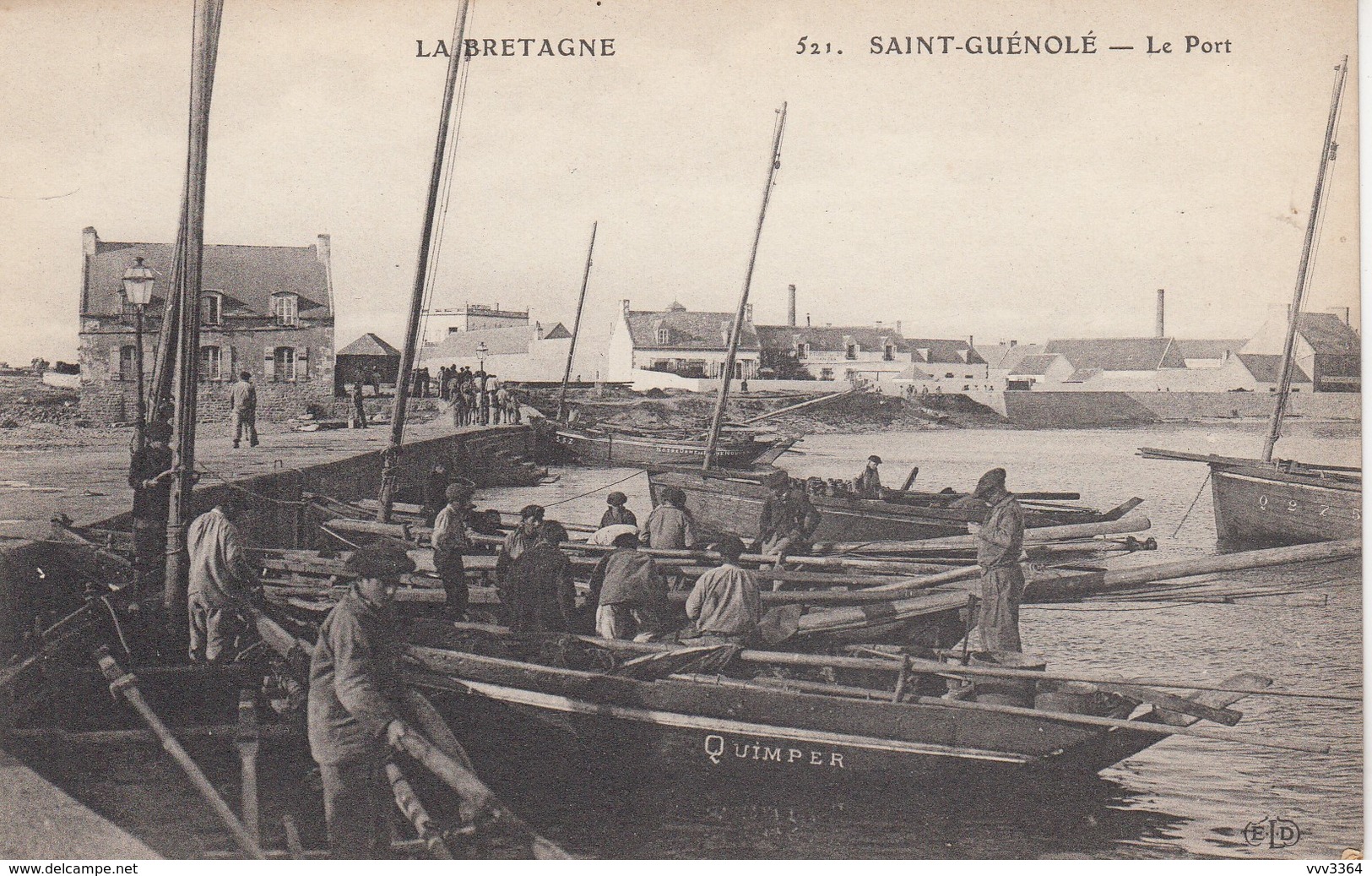 SAINT-GUENOLE: Le Port - Penmarch