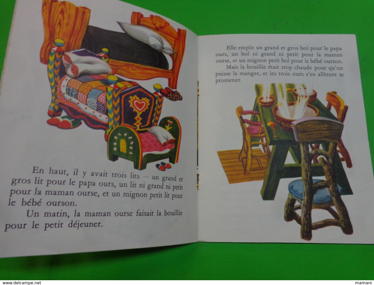Les Trois Ours -un Petit Livre D'argent -315-editions Des Deux Coqs 1975 - Autres & Non Classés