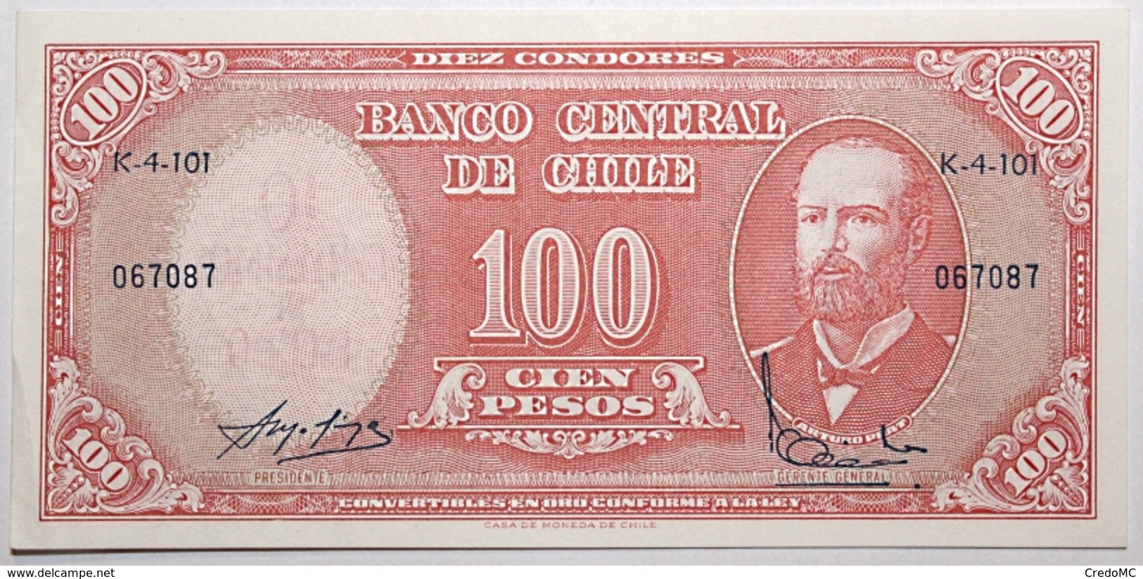 Chili - 10 Centesimos De Escudo - 1960 - PICK 127a.3 - SPL - Chile