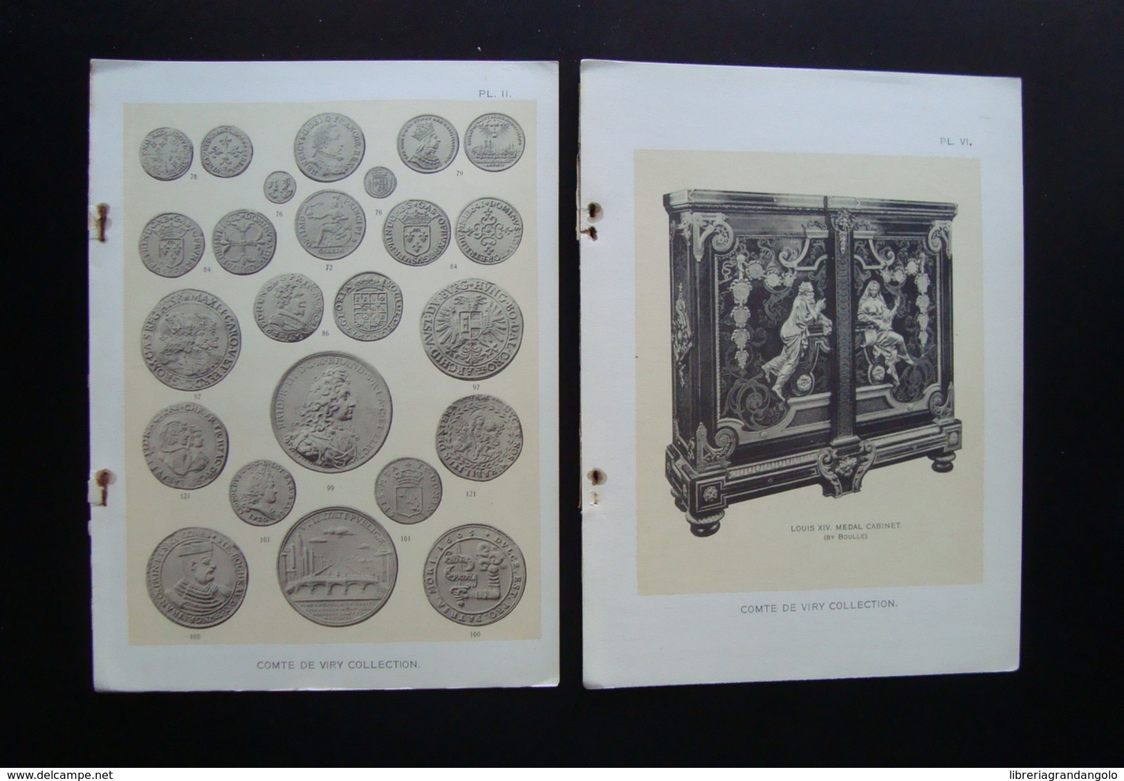 Catalogue Collection Coins And Medals Piere De Viry 1909 Sotheby Wilkinson Hodge - Non Classificati