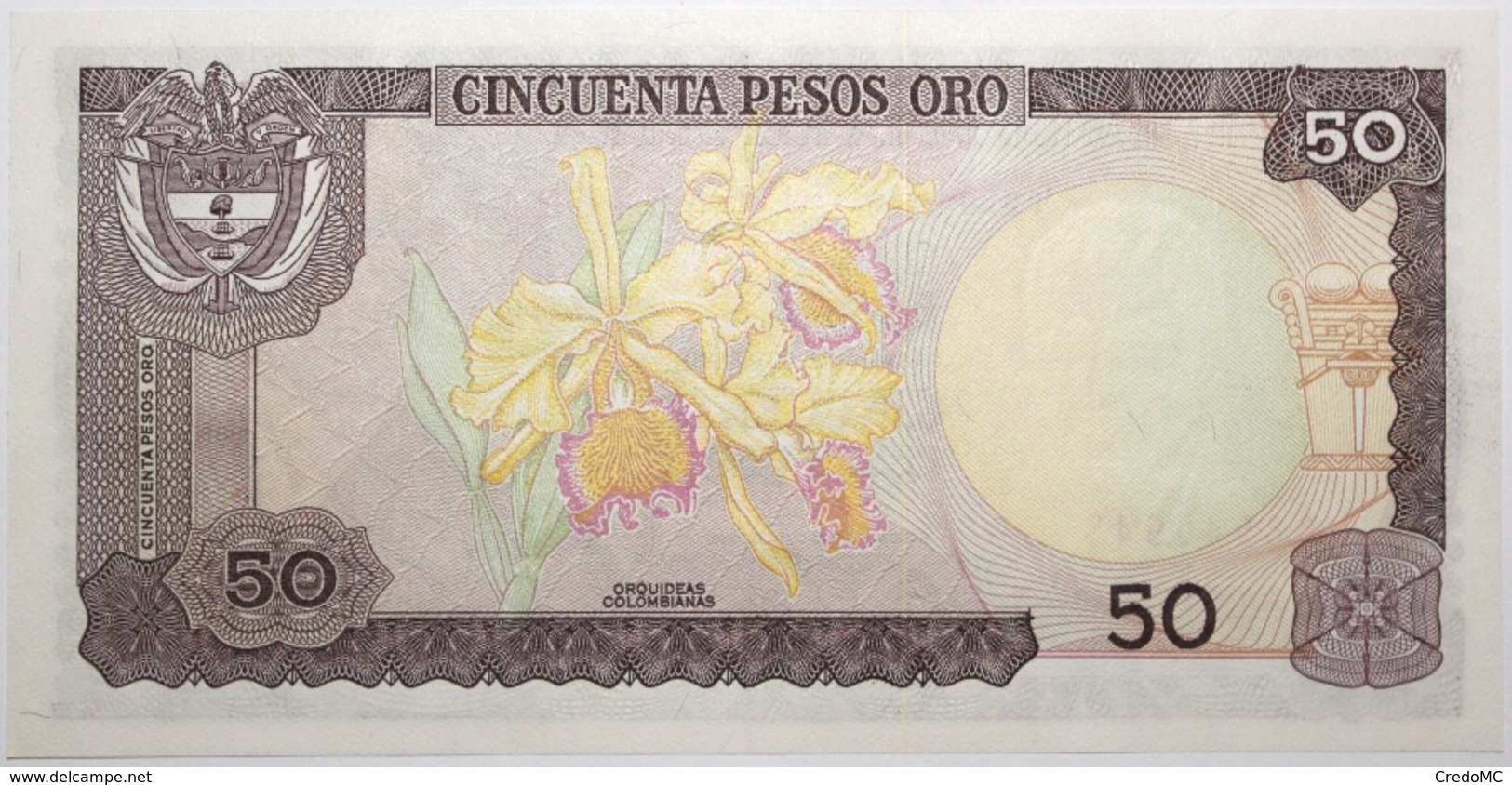 Colombie - 50 Pesos Oro - 1981 - PICK 422a.2 - NEUF - Colombie