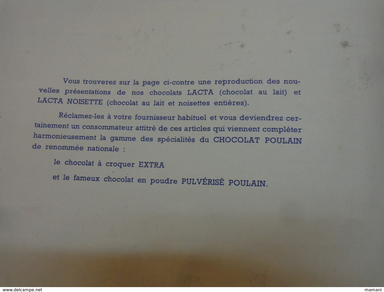 CHANSONS DE FRANCE  chocolat poulain avec des images +1 timbre bcg une assurance tuberculose