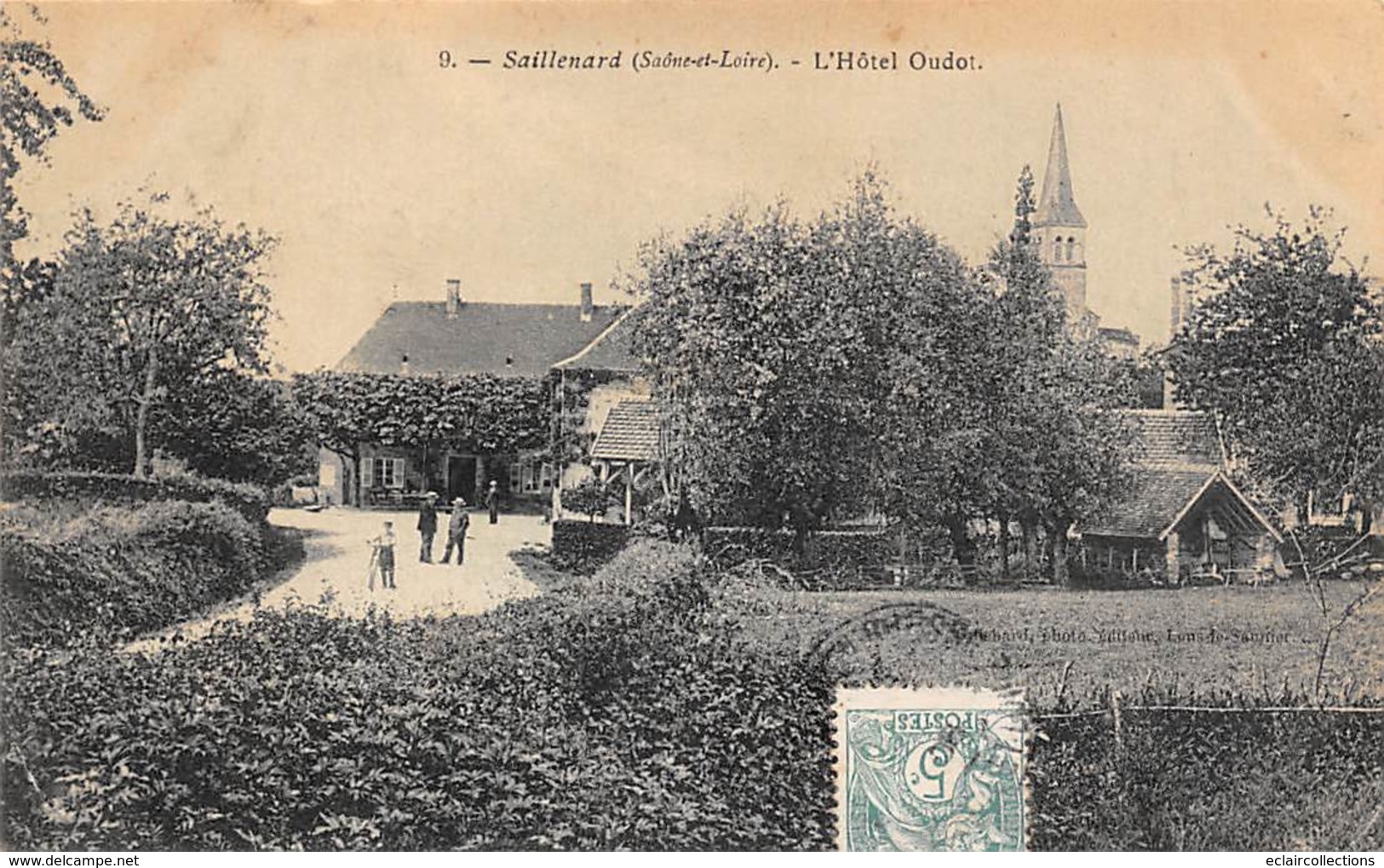 Saillenard      71       Hôtel Oudot         (voir Scan) - Otros & Sin Clasificación