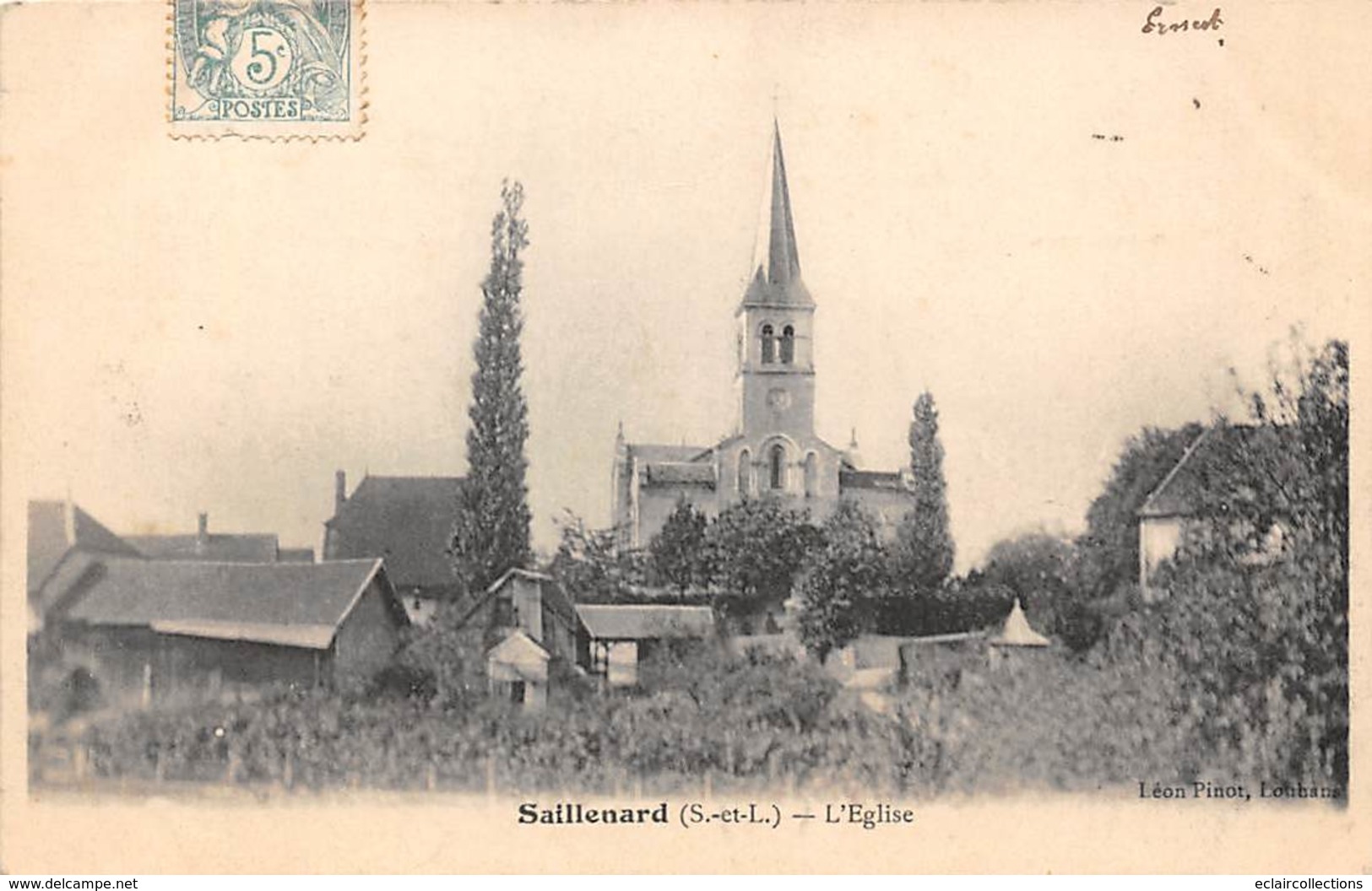 Saillenard      71       L'Eglise     (voir Scan) - Andere & Zonder Classificatie