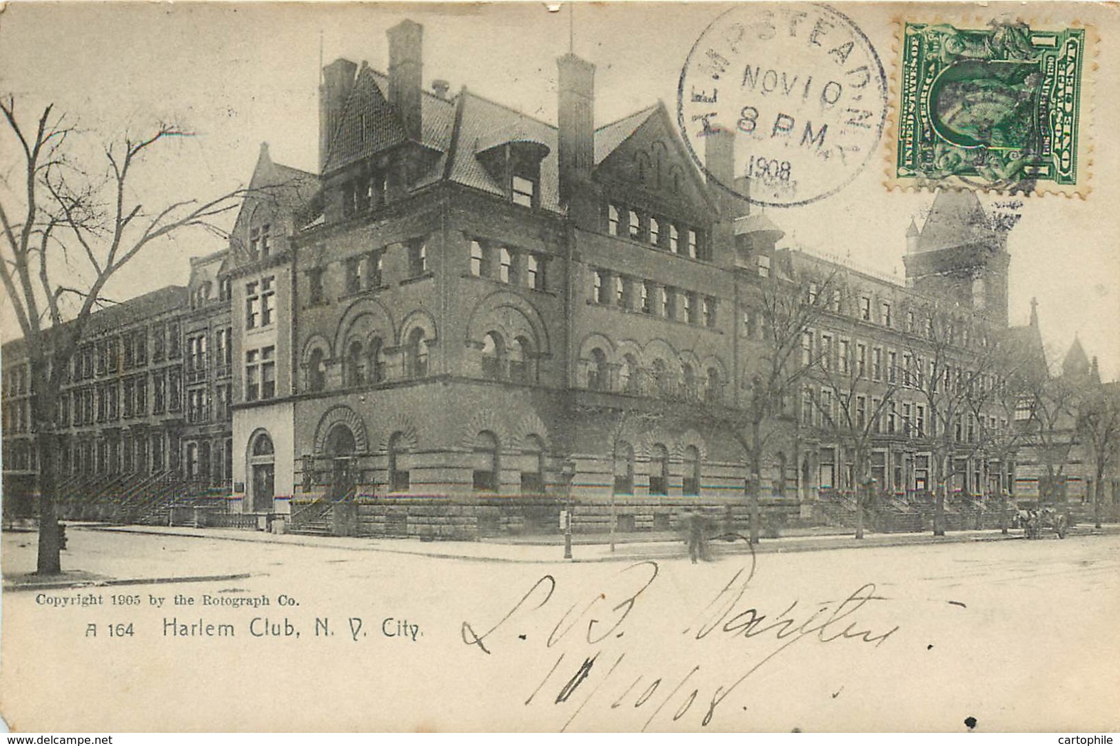 New York City - Harlem Club In 1908 - Other Monuments & Buildings
